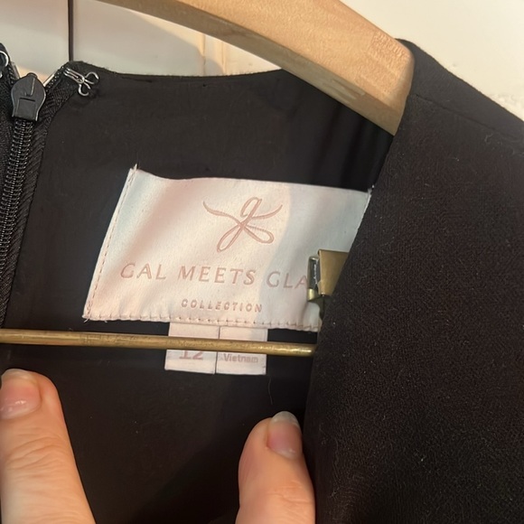 Gal Meets Glam dress Celeste long sleeve Fit Flare Sz 12 - Picture 7 of 9